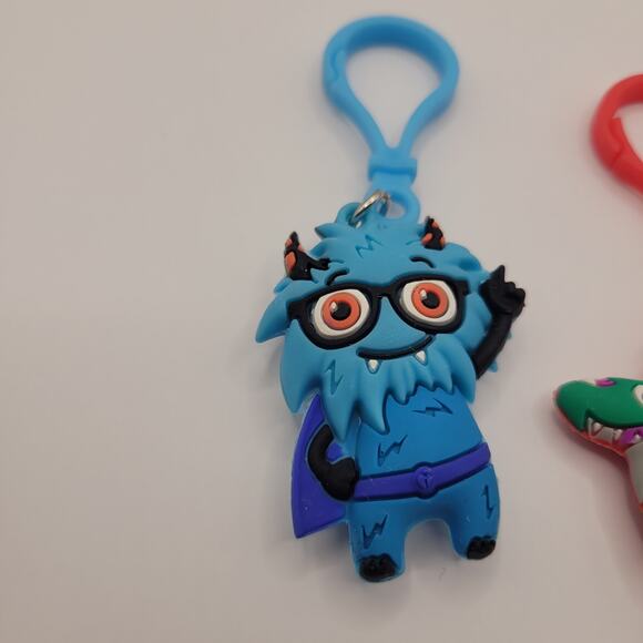 American Heart Association Kids Heart Challenge Lot 3 Characters Keychain Clip - Picture 2 of 4